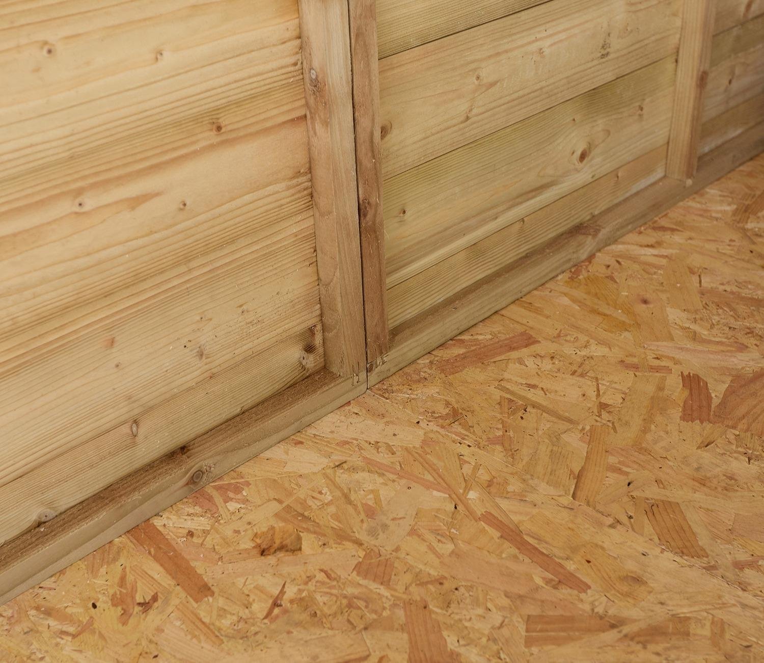 Rowlinson 6 x 8 ft Shiplap Apex Shed
