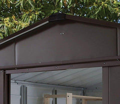 YardMaster 10 x 12 ft Woodview Shiplap Metal Shed