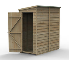 Forest 3 x 6 ft Overlap Pent Shed