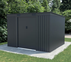 Lotus Sheds Adonis 9 x 8 ft Pent Metal Shed