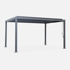 Palace 4x3m Louvered Pergola – Aluminium & Steel