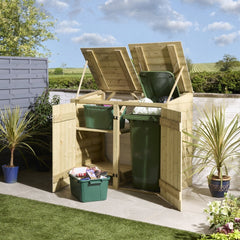Premier Shiplap Single Bin Store With Box Store