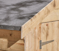 Rowlinson 6 x 8 ft Shiplap Apex Shed
