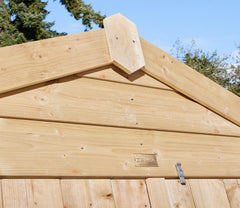 Rowlinson 6 x 8 ft Shiplap Apex Shed