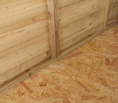Rowlinson 6 x 8 ft Shiplap Apex Shed