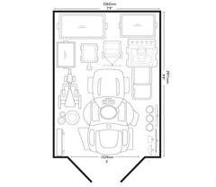 Suncast Tremont 8 x 10 ft Shed
