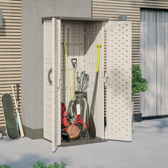 Suncast Mannington Storage Cabinet – Vanilla